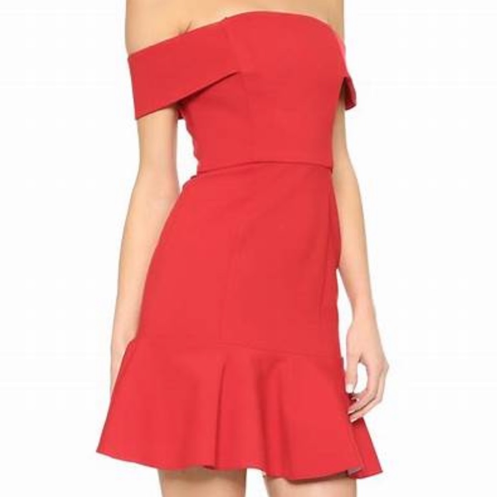 Nicholas Red Cocktail Dress